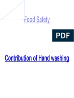 Food Safety: Contribution of Hand Washing