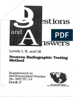 ASNT Level III Neutron Radiographic Testing Method PDF