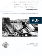 1997 Guidelines Preparation Project Estimates River Valley Projects