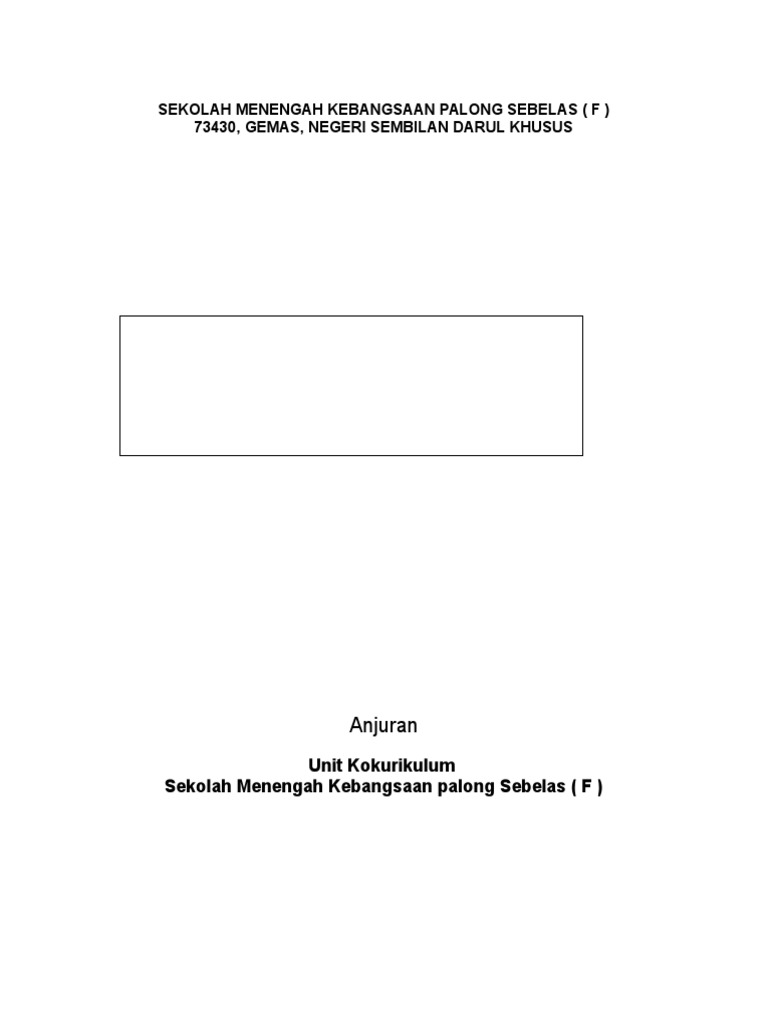 Kertas Kerja Program Pembangunan Bola-Sepak SMKPSe