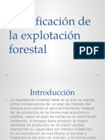 Planificacion de La Explotacion Forestal