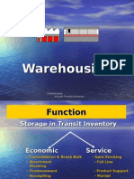 Essential Functions and Design Considerations of Warehousing