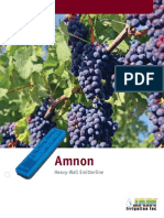 Amnon pressure-compensating emitterline for greenhouses, vegetables and orchards