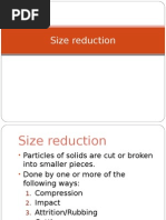 Size Reduction Equipments