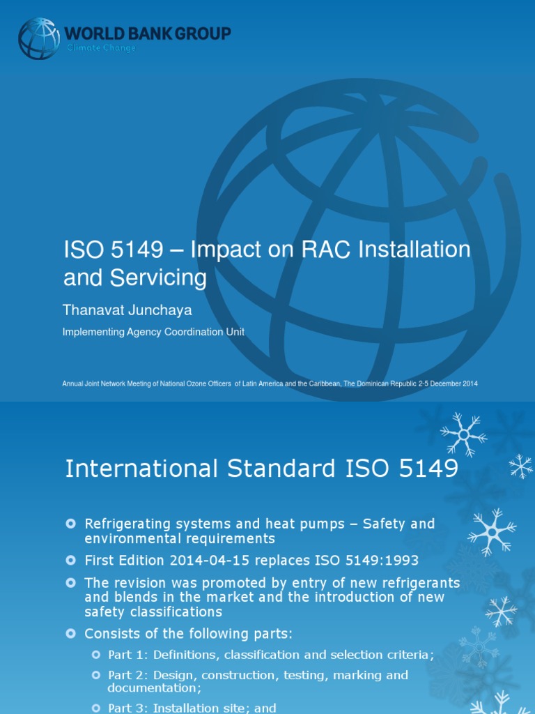 ISO 5149: Refrigeration Safety Standards | PDF | Air Conditioning | Hvac