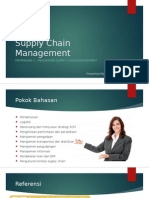 Supply Chain Management - Pertemuan 1