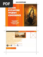 Annual Byzantine Studies Conference: 6x4.25 POSTCARD