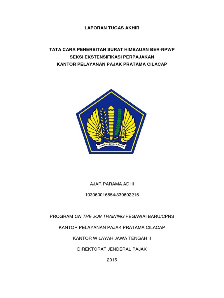 Tata Cara Penerbitan Surat Himbauan Ber Npwp