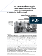 Reflexiones en torno a la presencia de instrumentos musicales aerófonos andinos en contextos educativos urbanos del ámbito local