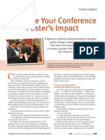 Optimize Your Conference Poster's Impact: Career Catalyst