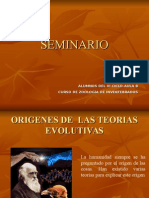 Origenes de Las Teorías Evolutivas