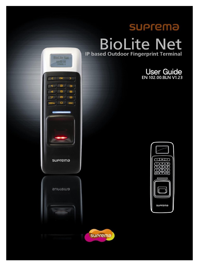 Biolite Net User Guide 1 23 en 0 PDF Personal