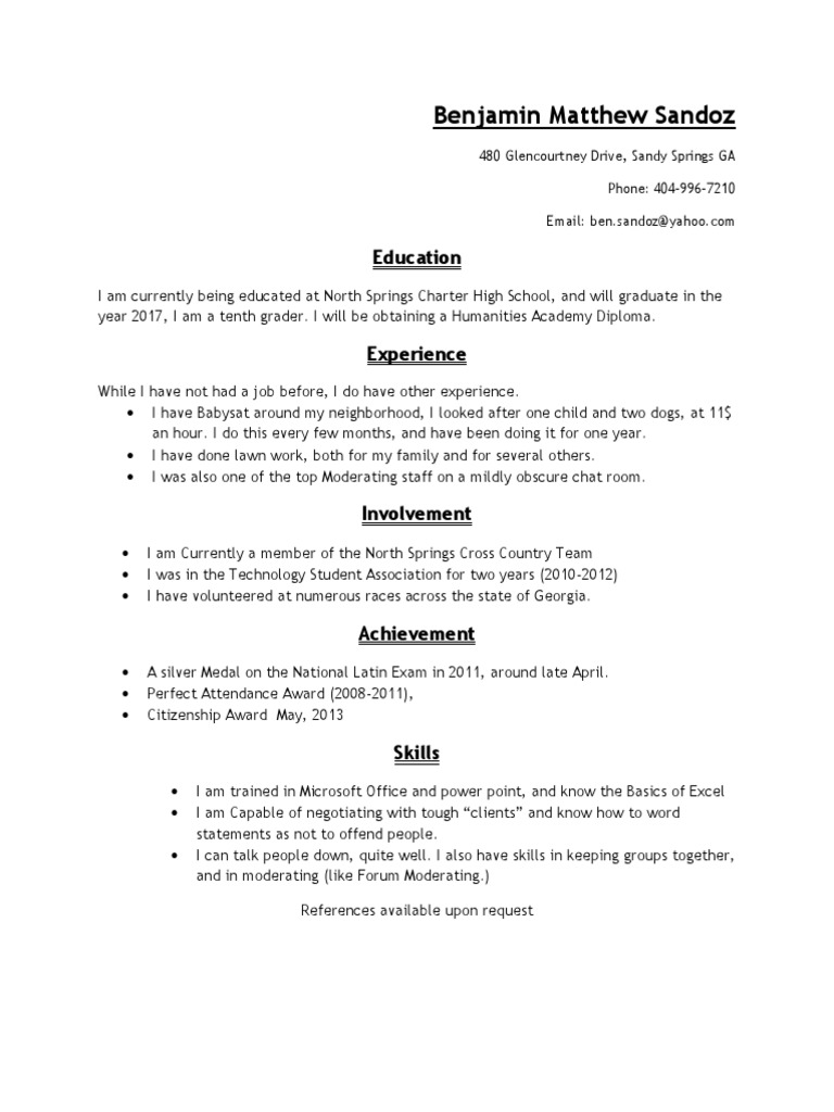 Resume Final Draft PDF