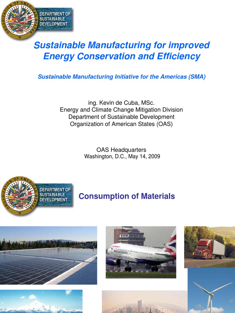 Sustainable Manufacturing in the Americas | PDF | Electronic Waste ...