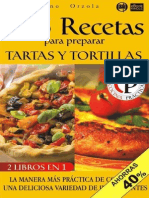 168 Recetas Para Preparar Tartas y Tortillas Espanolas