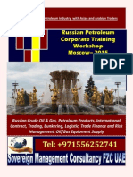 Russian Petroleum Corporate Training Workshop Moscow - 2015