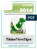 Pakistan News Digest October - 2014