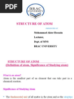 Structure of Atom 