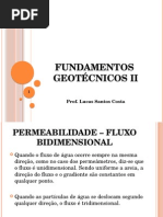 (1) Permeabilidade Dos Solos