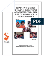 Guía de Participación Ciudadana en Proyectos de Insfraestructura para Pueblos de Zona Norte de Chile