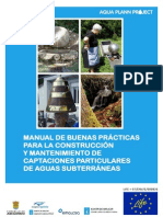 Manual de Buenas Prácticas Para La Construcción y Mantenimiento de Captaciones Particulares de Aguas Subterráneas