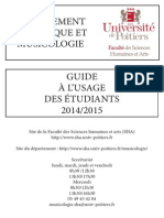 Guide Musicologie Licence 2014 2015