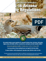 2015-16 Arizona Hunting Regulations