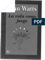 Alan Watts - La Vida Como Juego PDF