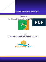 LV Underground Cable Jointing Training