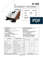 Technisches Datenblatt - Ficha Técnica: Motoscope Industriali Industrial Sweepers