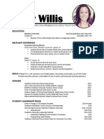 Willis Resume PDF