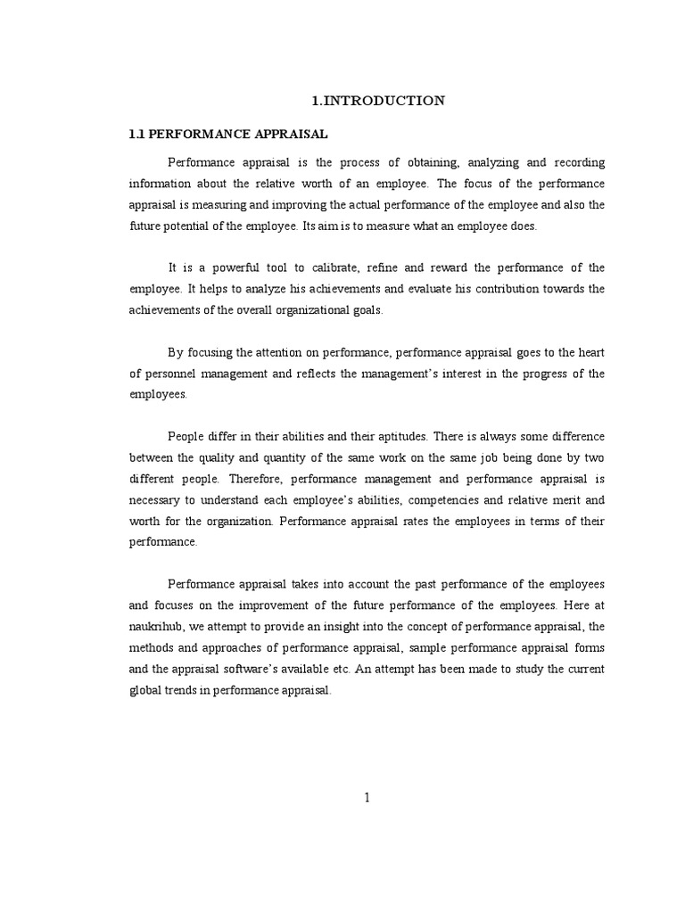 Performance Appraisal Overview and Insights | PDF | Performance ...