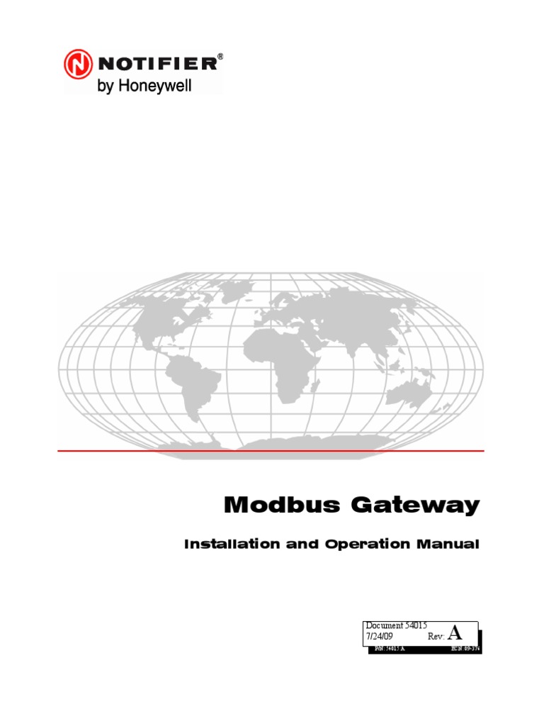 Modbus Gateway: Installation and Operation Manual | PDF | Gateway ...