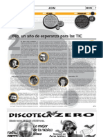 2010, Un Año de Esperanza para Las TIC. Periódico EL DÍA, Suplemento EVS, Página 7