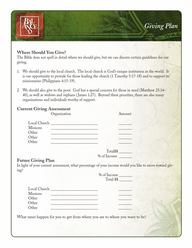 Guidelines for Effective Giving | PDF
