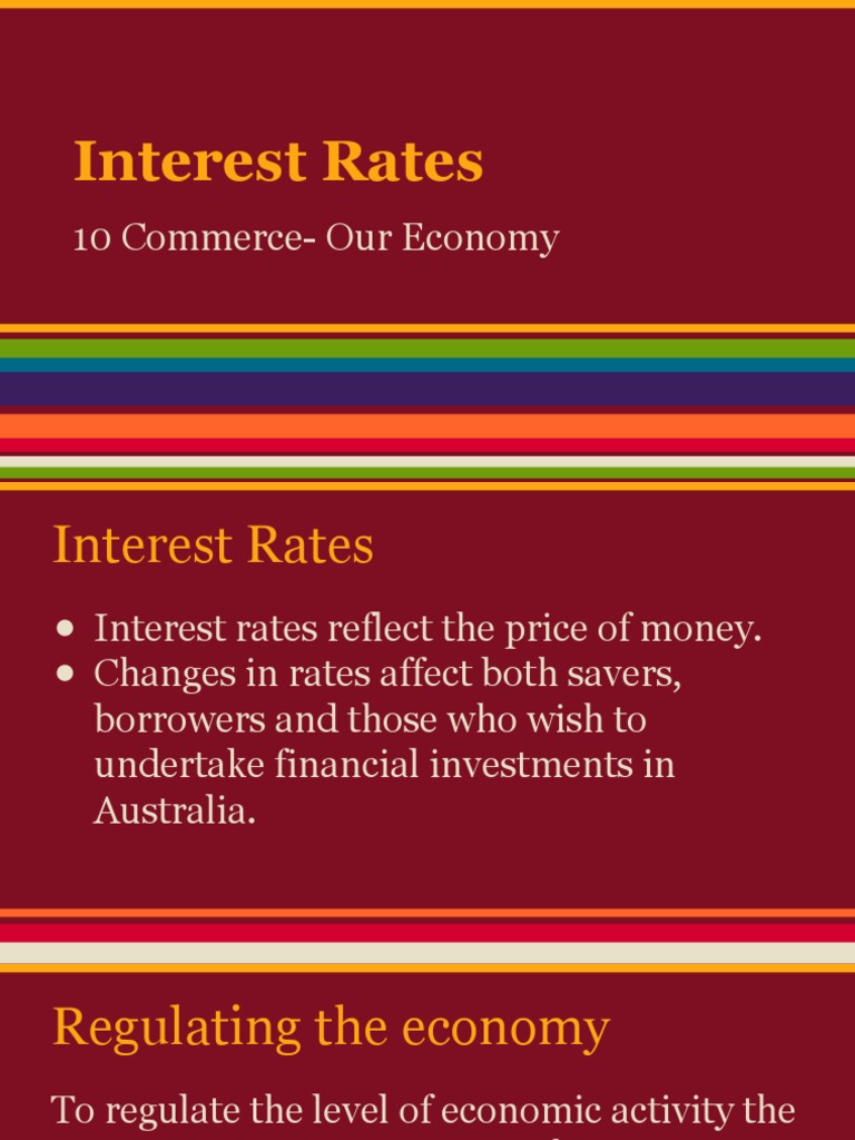 Understanding Interest Rates in Australia | PDF