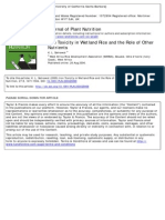Journal of Plant Nutrition Volume 27 Issue 8 2005 [Doi 10.1081%2FPLN-200025869] Sahrawat, K. L. -- Iron Toxicity in Wetland Rice and the Role of Other Nutrients (1)