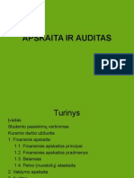 Apskaita Ir Auditas