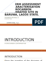 Long Term Assessment of Hydrocarbon Contamination in Baruwa Community, Lagos, Nigeria
