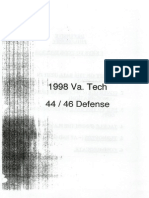 1998 Virginia Tech Defense - Bud Foster PDF