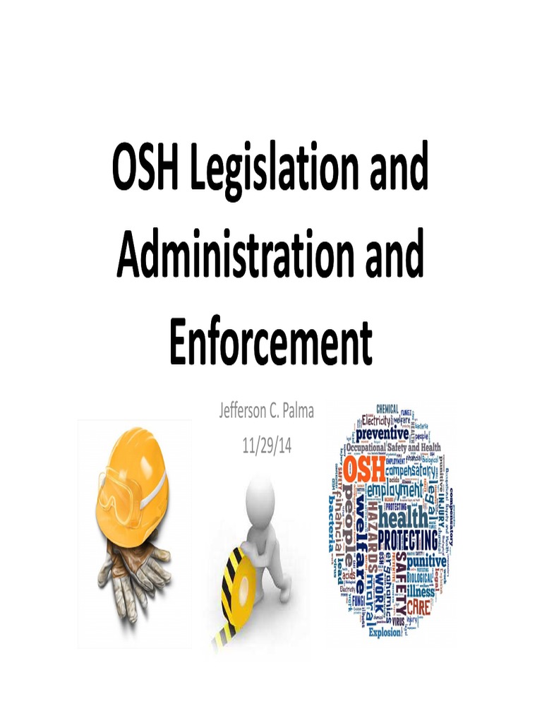 OSH Standards Occupational Safety And Health Safety