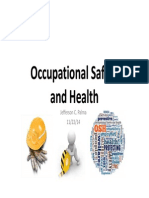 Intro Occupational Safety and Health
