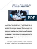 11 El Impacto de La Tecnología en Las Relaciones Laborales