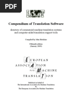 Download Compendium of Translation Software by Leon SN26415406 doc pdf