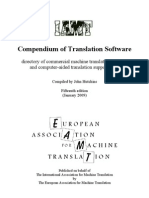 Compendium of Translation Software