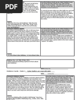 cyberbullying evidence cards