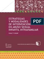 Estrategias y Modalidades de Intervencion en Abuso Sexual Infantil Intrafamiliar Marzo 2012