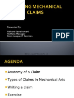 Presentation On Drafting Mechanical Claims