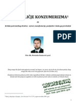 Lice I Naličje Konzumerizma - Prof. Mevludin Dizdarević