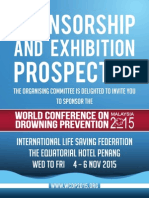 Sponsorship-World Conference On Drowning Prevention 2015